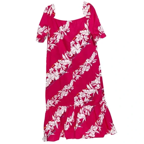 Vintage Malihini Hawaii Dress Womens XS 60s Maxi Caftan Muu Muu USA Hawaiian - Picture 2 of 10